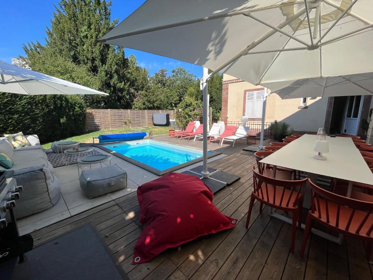 Gite Villa Avril Piscine- Jacuzzi- Sauna - 15 Pers-Proche Europapark Sélestat Екстериор снимка